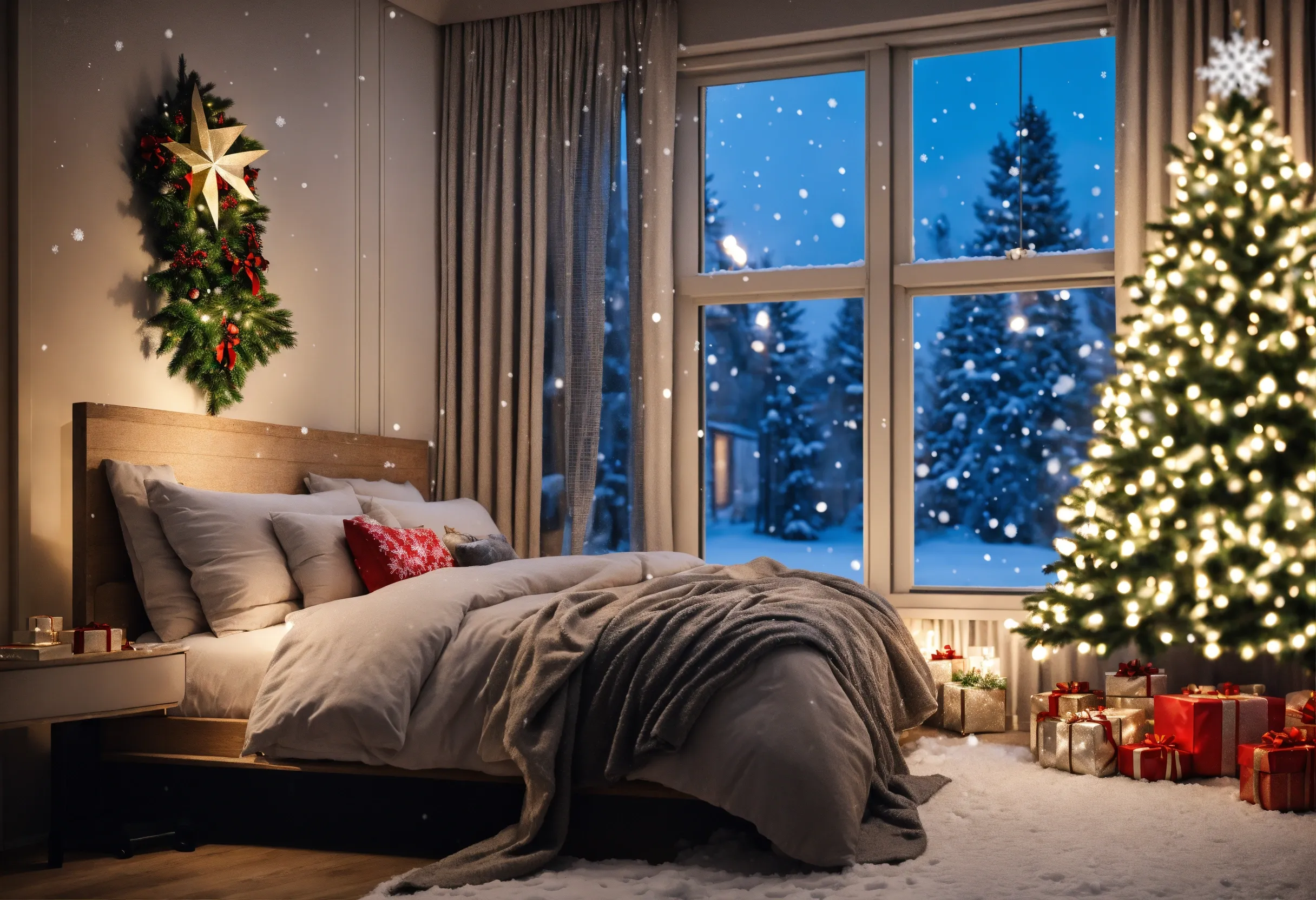 Abgedunkeltes Kinderzimmer